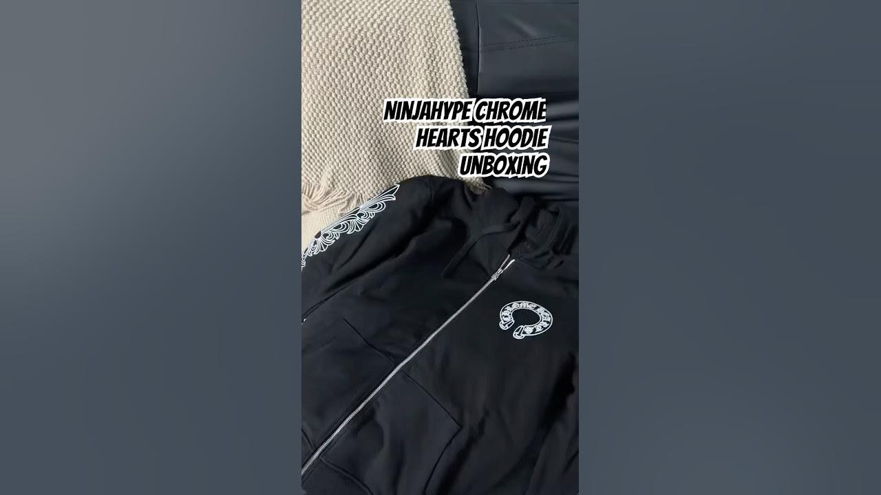 Chrome Hearts Hoodie Unboxing β Classic Horseshoe Never Misses π€π₯ #ninjahype #streetwear #haul Chrome Hearts Hoodie Unboxing β Classic Horseshoe Never Misses π€π₯ #ninjahype #streetwear #haul