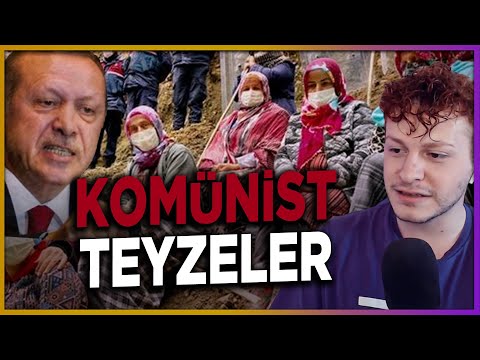 Erdoğan Teyzeleri Komünist İlan Etti!