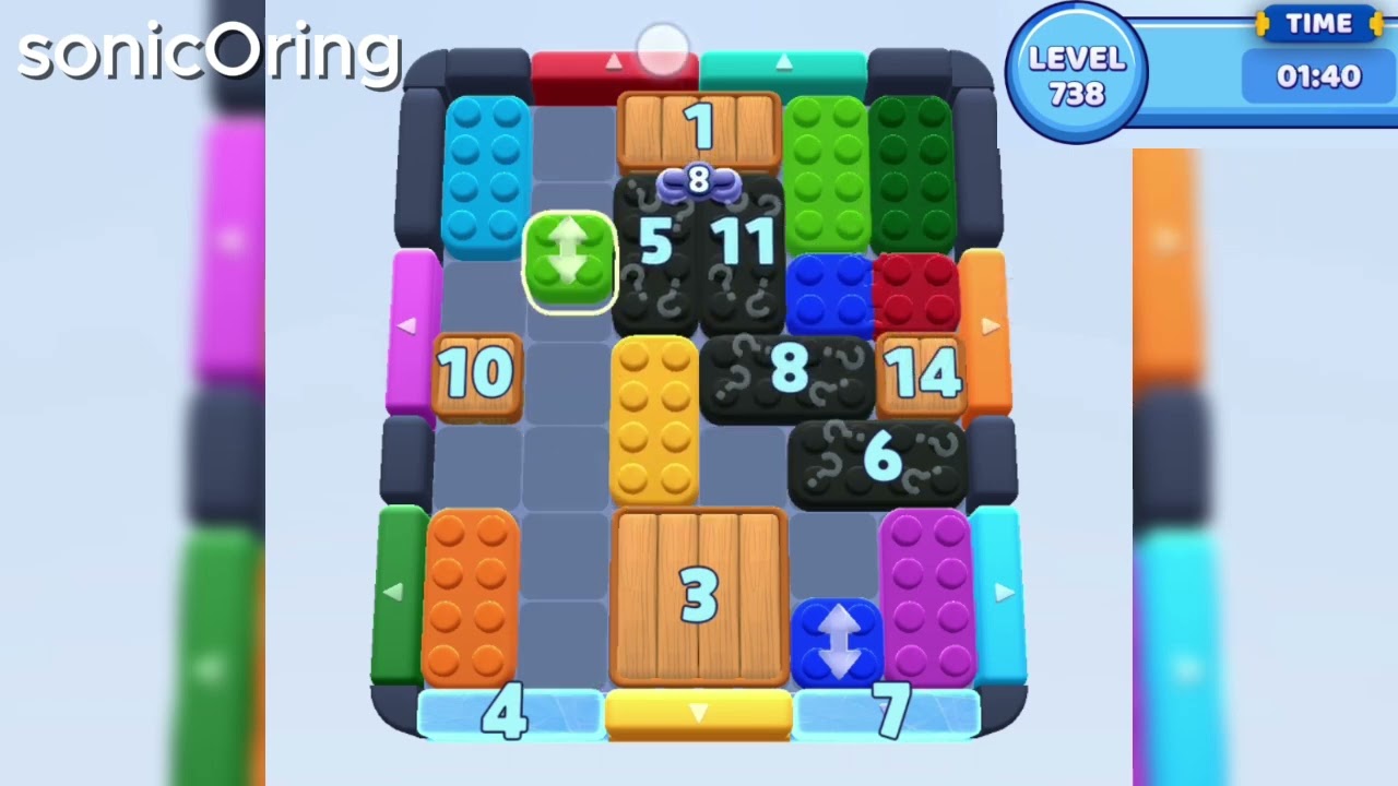 Color Block Jam Уровень 738