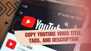 💲 EASY: How to Copy Youtube Video Title, Tags, and Description | Tutorial