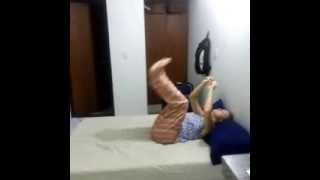 Techno Bed Bouncing