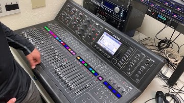 Midas m32 (DCA Groups/Muting/Channel)