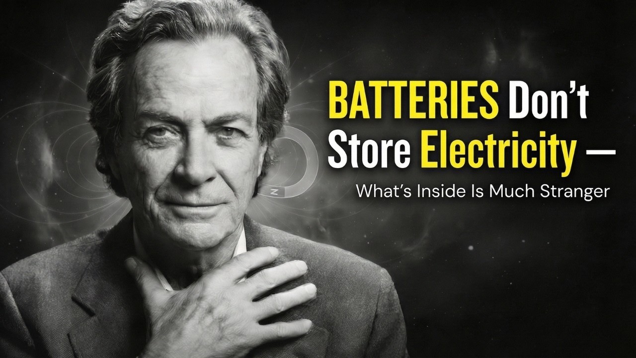 BATTERIES Don't Store Electricity — What's Inside Is Much Stranger