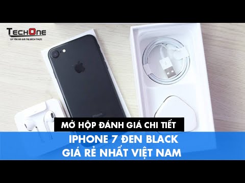 Iphone 7 Màu Đen - Mở hộp đánh giá chi tiết iPhone 7 đen Black GIÁ RẺ NHẤT VIỆT NAM !