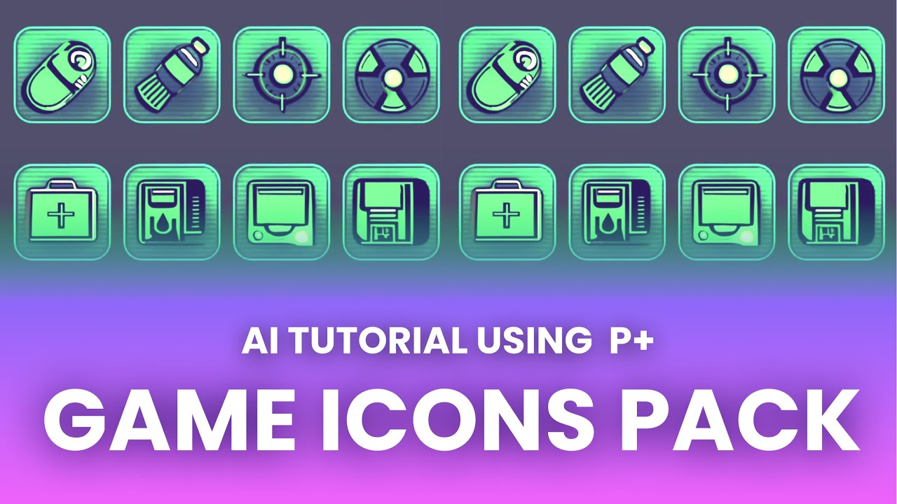 New AI Generated Game Icons