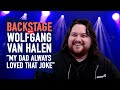 Capture de la vidéo Exclusive Backstage Interview With Wolfgang Van Halen