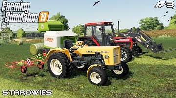 Mowing hay and baling | Starowies | Farming Simulator 2019 | Episode 3