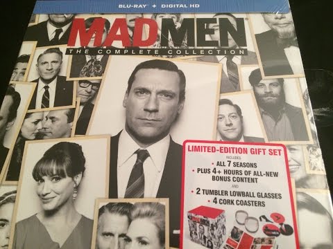 Mad Men Complete Series Blu-ray Unboxing - YouTube