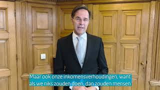 Premier Mark Rutte reageert op de Troonrede 2023