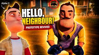 САМАЯ СТРАШНАЯ ВЕРСИЯ ПРИВЕТ СОСЕДА ⊳ Hello Neighbor Prototype Revived #2