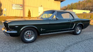 1965 Ford Mustang Convertible 289 4 speed Pony interior! by American Mustangs 1,766 views 5 months ago 7 minutes, 58 seconds