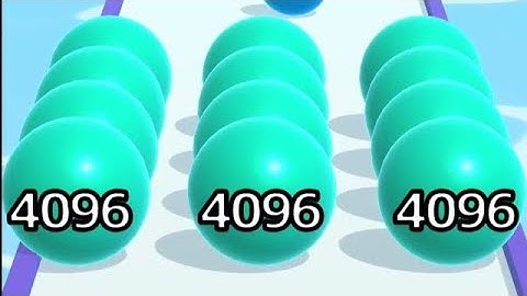 2026 Ball Run 2048- All Levels Gameplay walkthrough Android, iOS (Multiple Levels)