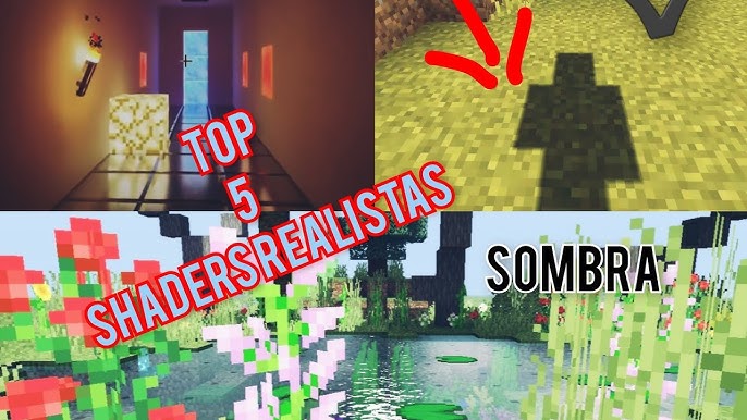 👉Top mejores SHADERS MEGA REALISTAS para Minecraft pe (gama baja y  med