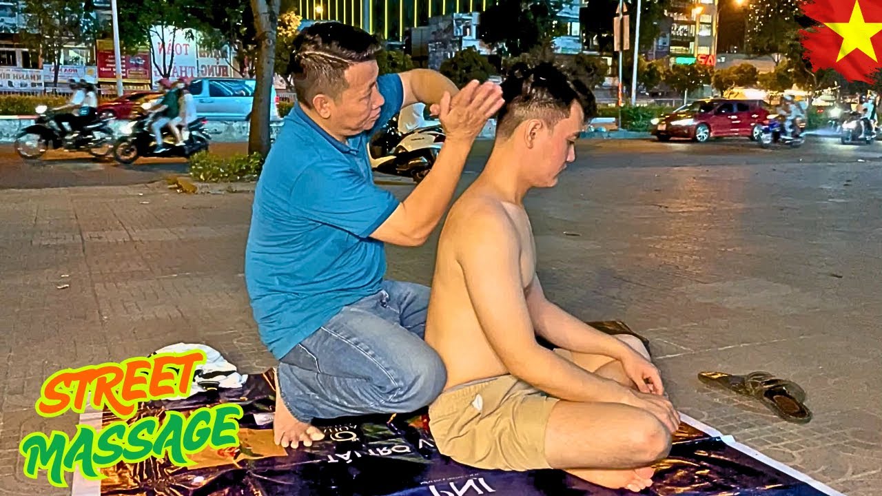 BEST VIETNAM STREET MASSAGE || NO TALKING ||  RELAXING