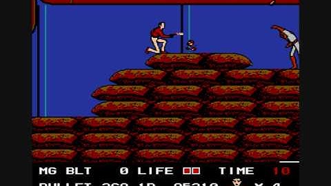 Lets Quickly Play Rolling Thunder (NES) - Part 6: Weird World