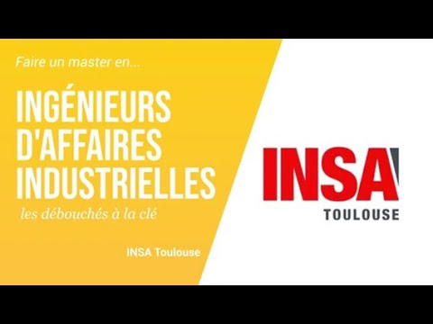 Faire un Master en... Ingénieur d'Affaires - INSA Toulouse