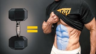 The BEST Dumbbell Exercises - ABS EDITION! screenshot 5