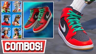 *NEW* BEST AJ1 MID 'HOLIDAYS' KICKS COMBOS! | Fortnite