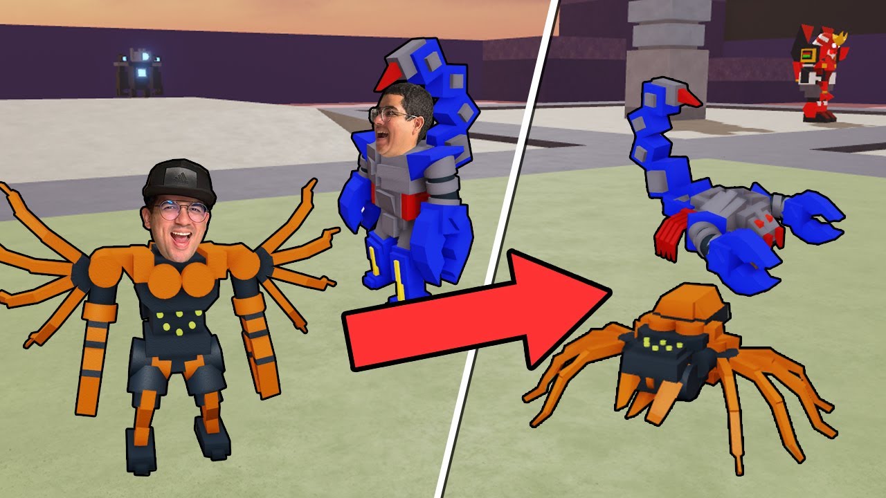 VIRAMOS ROBÔS QUE SE TRANSFORMAM EM VÁRIOS ANIMAIS RAROS!