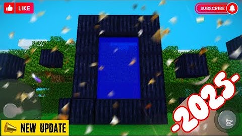 How To Make Portal In Multicraft!!!  ||  #bestie_1multicraft 