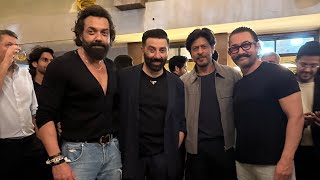 Inside Gadar 2 Party, Sunny Deol's Happy Moment With Shahrukh Khan, Salman & Stars | Drinks & Masti