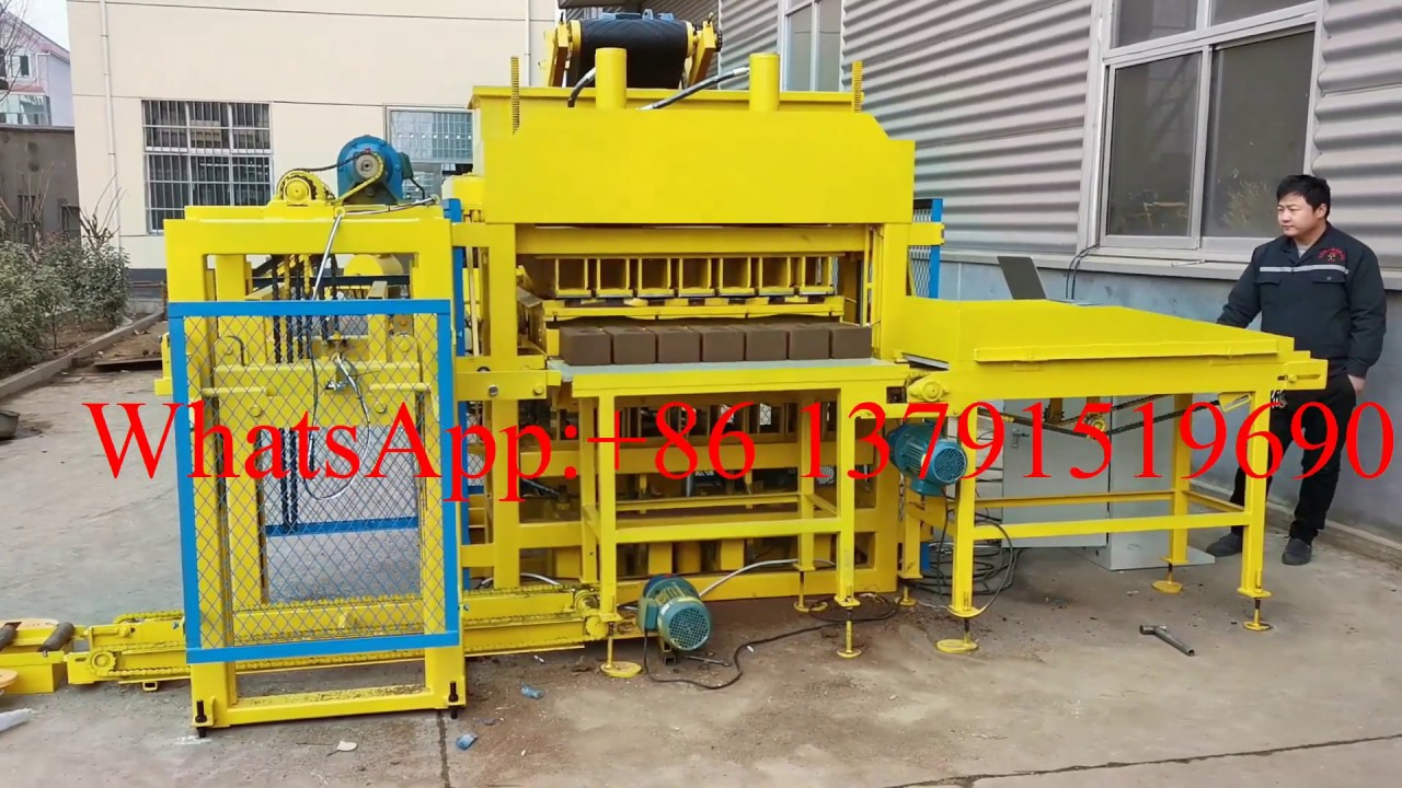 HBY7-10 super automatic interlocking clay soil brick machine with ...