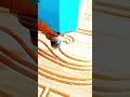 CNC carves wood waves smooth, crisp rhythm of morning pattern milling craft