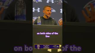 #Ravens HC Jesse Minter talks about adding to off/def line’s in the NFL Draft  #ravensflock  #nfl