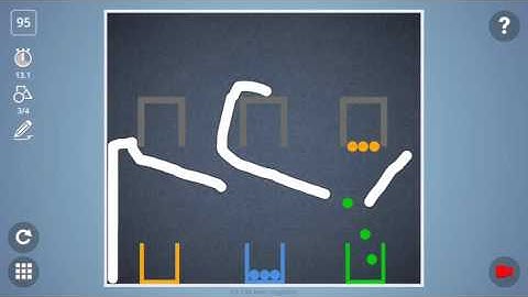 Check out how I solved level 95 in Brain It On! #BrainItOn