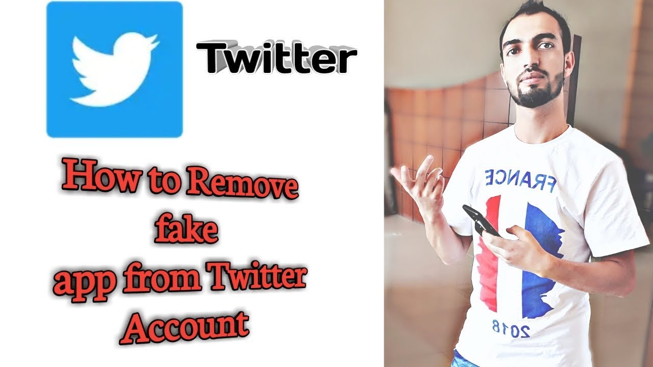 How To Remove App From Twitter Account Hindi Urdu 2018 YouTube