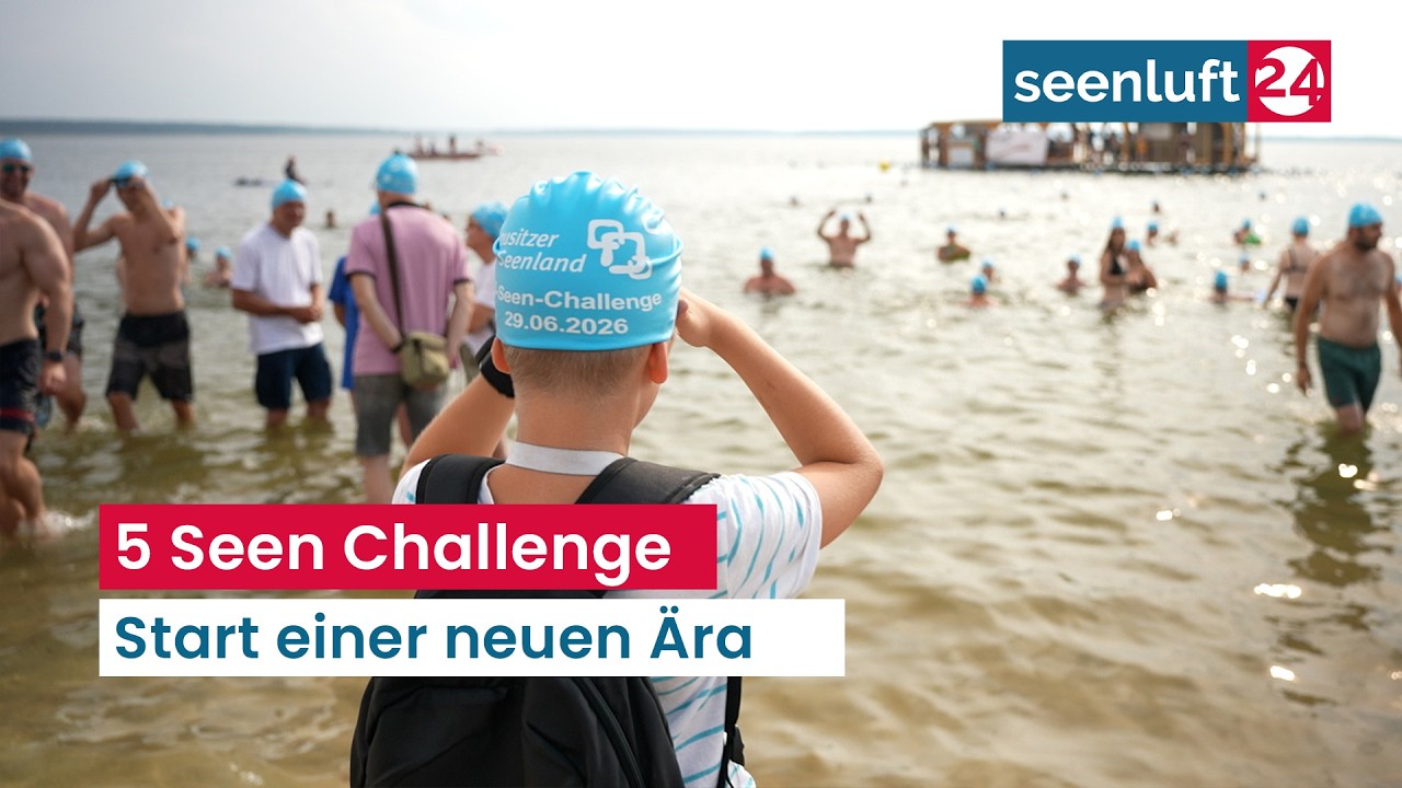 5-Seen-Challenge im Lausitzer Seenland | Landwärts