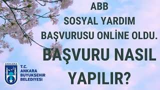 Abb Sosyal Yardim Başvurusu Onli̇ne Nasil Yapilir?