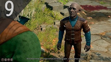 BALDURS GATE 3 Part 8 | Gnome, Abandoned village | Release gameplay | #baldursgate3 #nocommentary