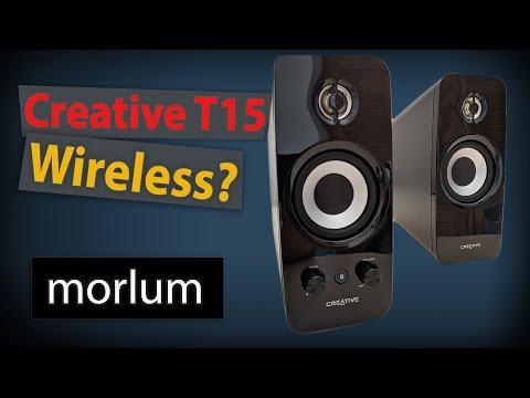 Creative T15 speakers - Is it truly wireless? | Unboxing and review.