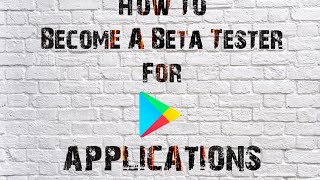 How To Become A Beta Tester For Google Play Applications screenshot 2