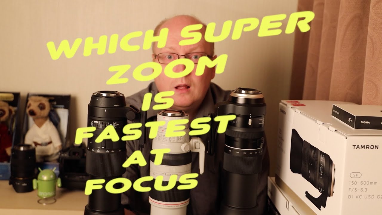 Focus speed test Canon 100400 II L vs Sigma 150600mm contemporary vs