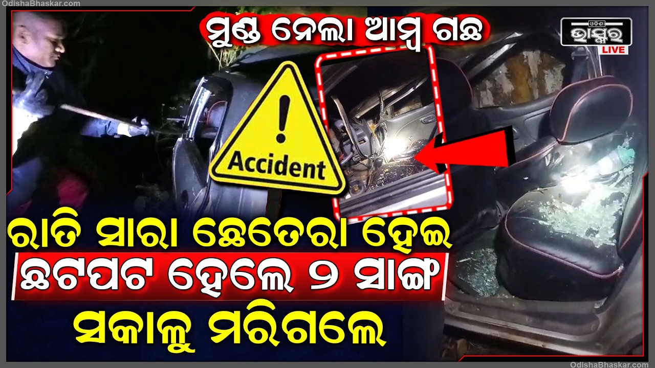 ଜୀବନ ନେଲା ଆମ୍ବ ଗଛ, ରାତି ସାରା ଛଟପଟ ହୋଇ ସକାଳୁ ମ-ରିଗଲେ ୨ ସାଙ୍ଗ , ପଡିଛି ମୃ-ତଦେହ