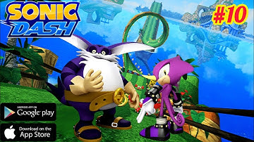 Sonic Dash Duo Run: Big the Cat’s Power vs Espio’s Speed!
