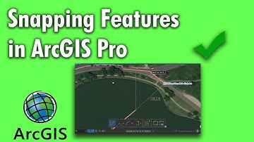 Work Smarter Not Harder In GIS! Use Snapping for Creating Shapefiles and Features | ArcGIS Pro