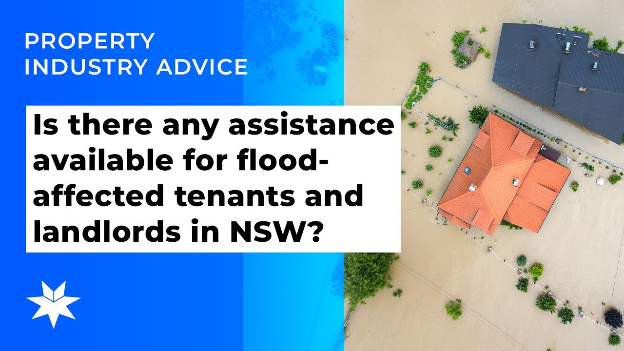 Is there any assistance available for flood-affected tenants and landlords in NSW?