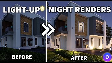 How To Light-Up Your Night Renders In D5 Render/ D5 Render Tutorials