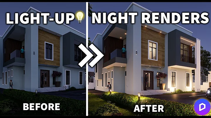 How To Light-Up Your Night Renders In D5 Render/ D5 Render Tutorials