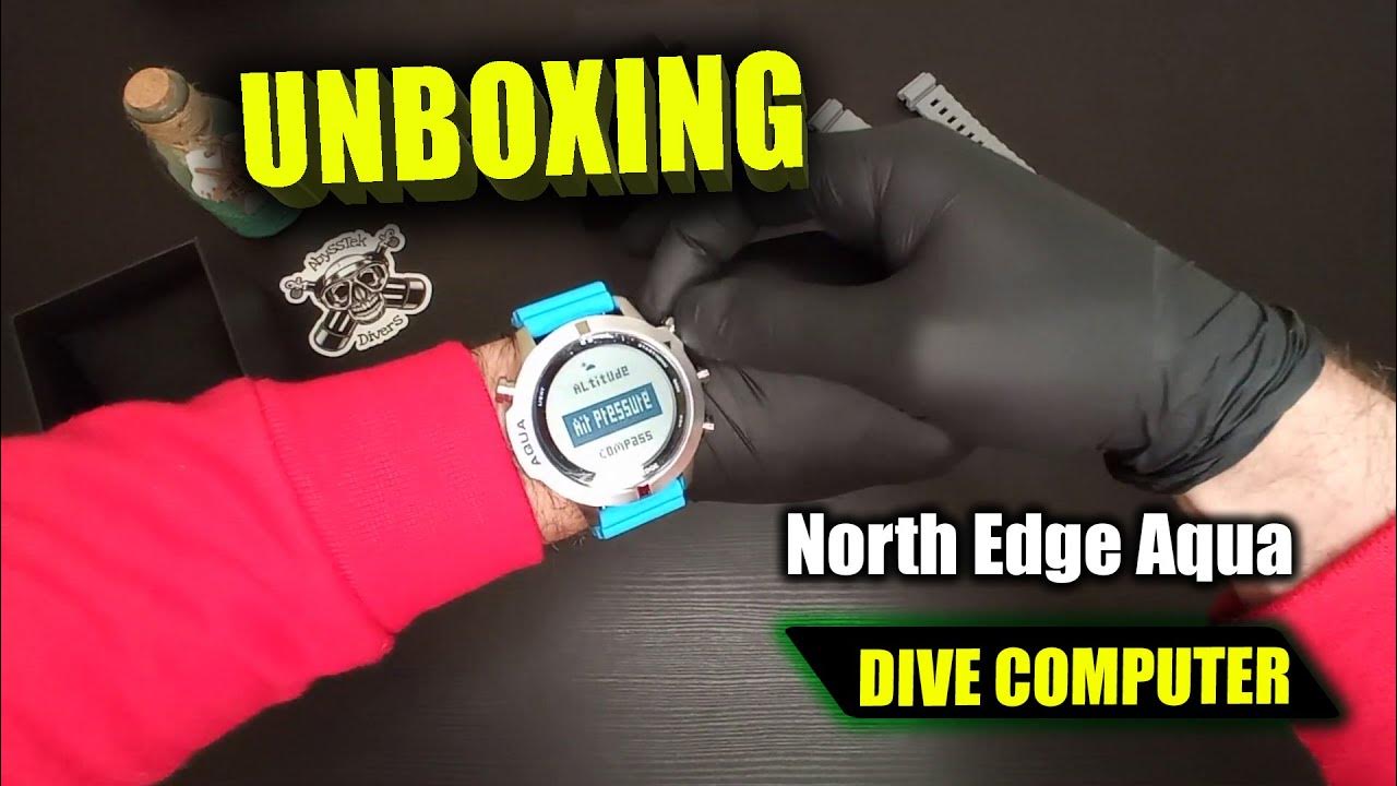 NORTH EDGE AQUA DIVE COMPUTER EPIC UNBOXING YouTube