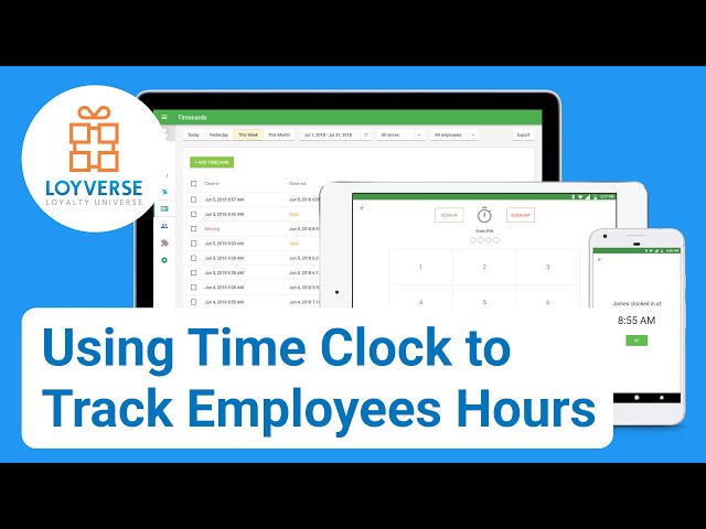 Using Time Clock to Track Employees Hours in Loyverse class=