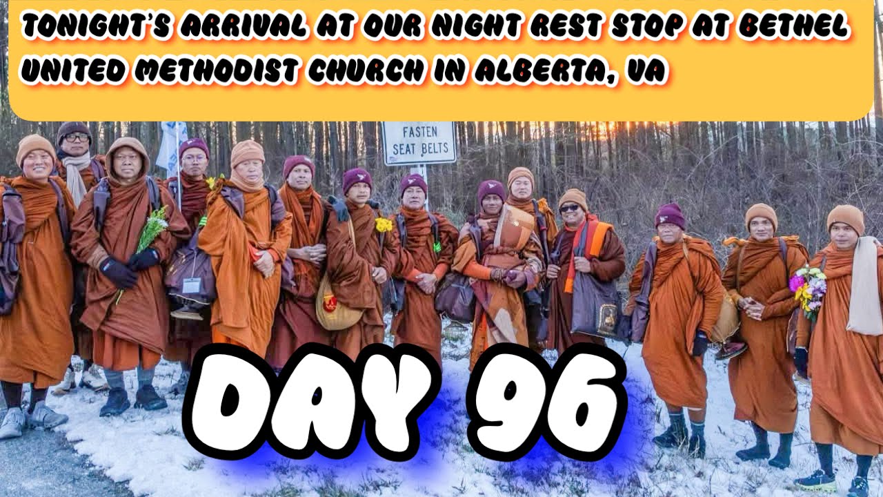 🕊️🕊️🕊️Tonight’s arrival at our night rest stop at Bethel United Methodist Church in Alberta, VA