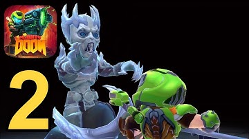 Mighty DOOM - Gameplay Walkthrough Part 2 Earth PT 2 ( Android,iOS )