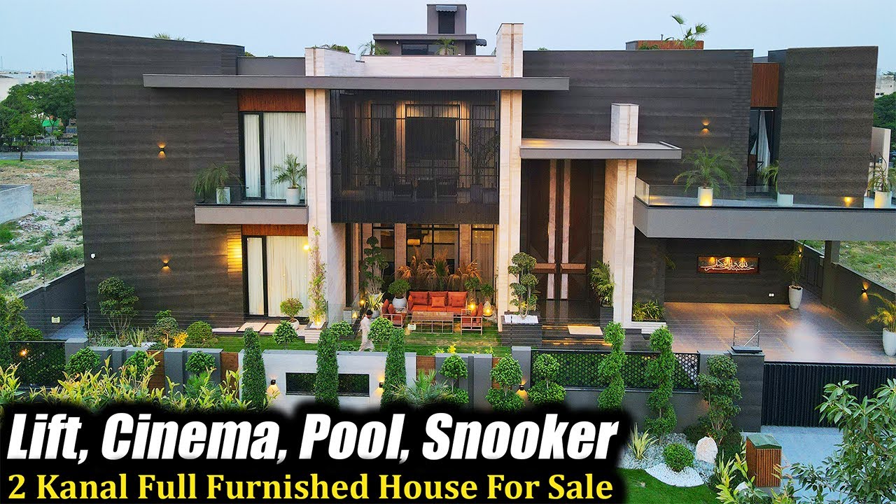 Fully Furnished 2 Kanal Full Basement House with 6 Beds For Sale In DHA Phase 6 Lahore