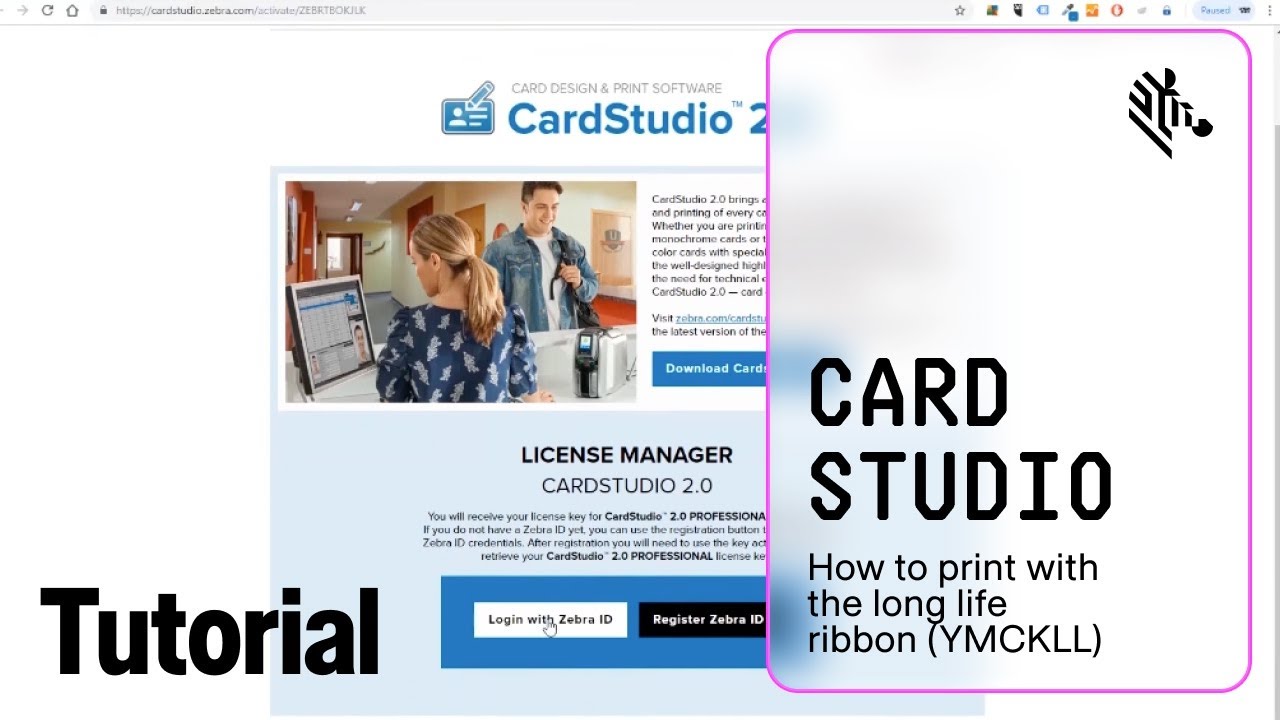 How-To print with the Long Life Ribbon (YMCKLL) using the ZC3xx
