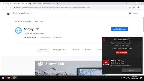 Snowy Tab showytab.com hijacker removal.
