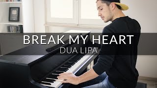 Dua Lipa - Break My Heart | Piano Cover видео